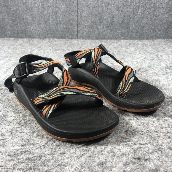 Chaco Z Cloud Sandals Mens 13 Multicolor Striped Adjustable Hiking Comfort